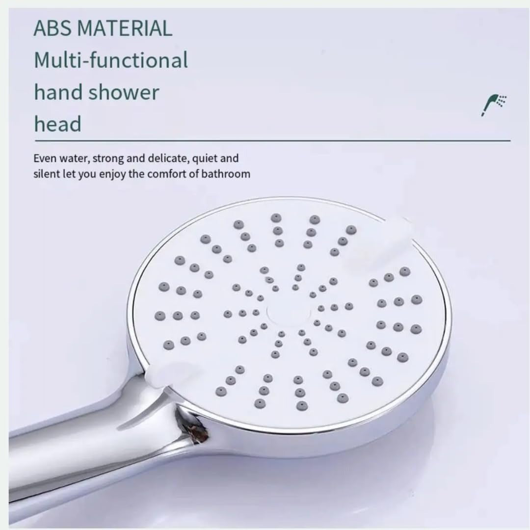 Luxury Shower System, 3-in-1, Dazzling Large Overhead RainFall and 3 Way Multifunction Hand Held shower (8011)