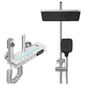 Thermostatic Shower Panel Full Set for Bathroom Shower set piano 4 in 1 Temperature Display (8008)